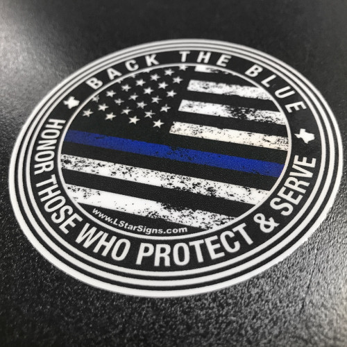 Back The Blue Thin Blue Line
