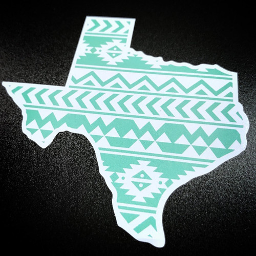 Texas Mint Aztec - Sticker