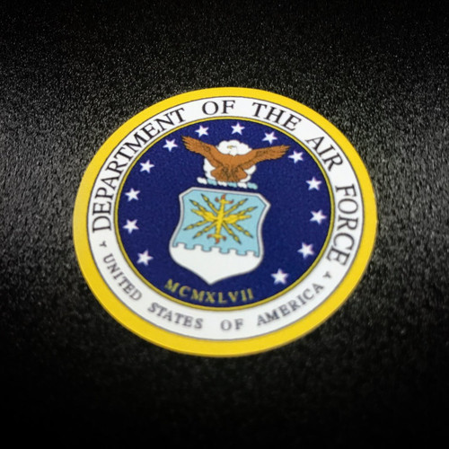 US Air Force Circle 6 Pack - Stickers