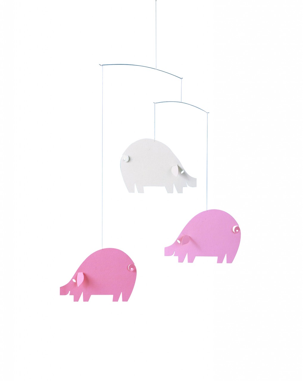 Flensted Pig Mobile in Pink and Blue