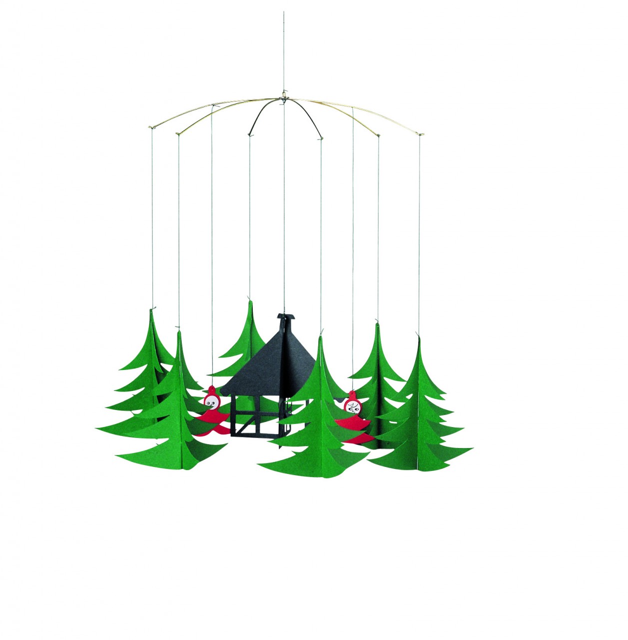 Flensted Pixies in the Christmas Forest Mobile