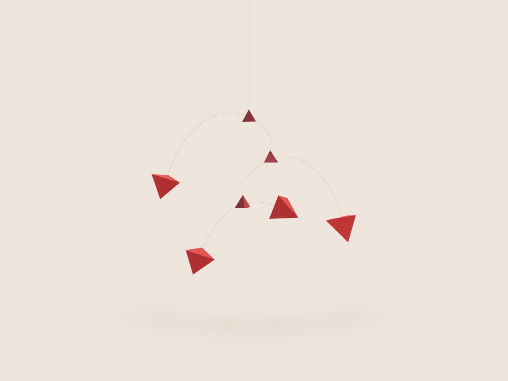 Small Good Things Blue Polygon Mobile