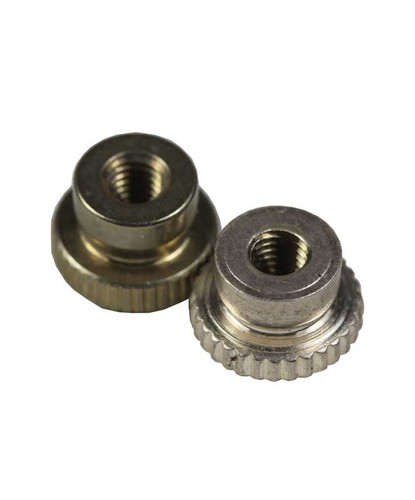 B & S Stop Nut, Silver