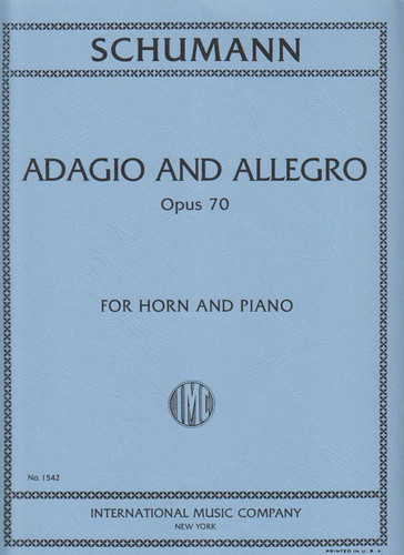 Schumann, Adagio & Allegro