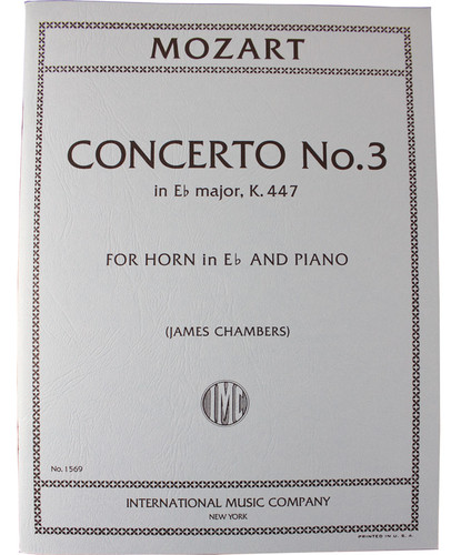 Mozart Horn Concerto No.3