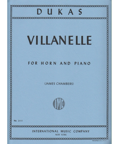 Dukas, Villanelle (Horn)