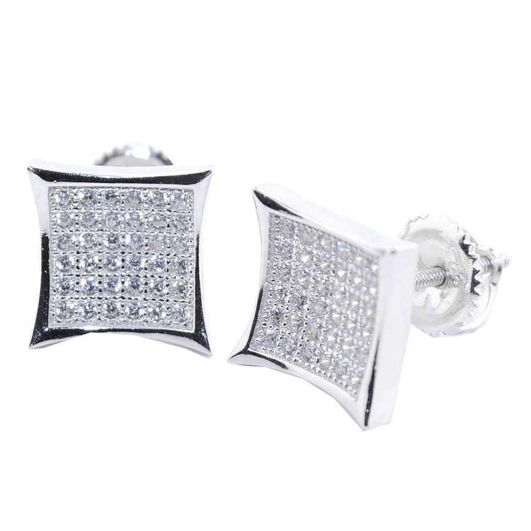 Concave Hip Hop Earrings