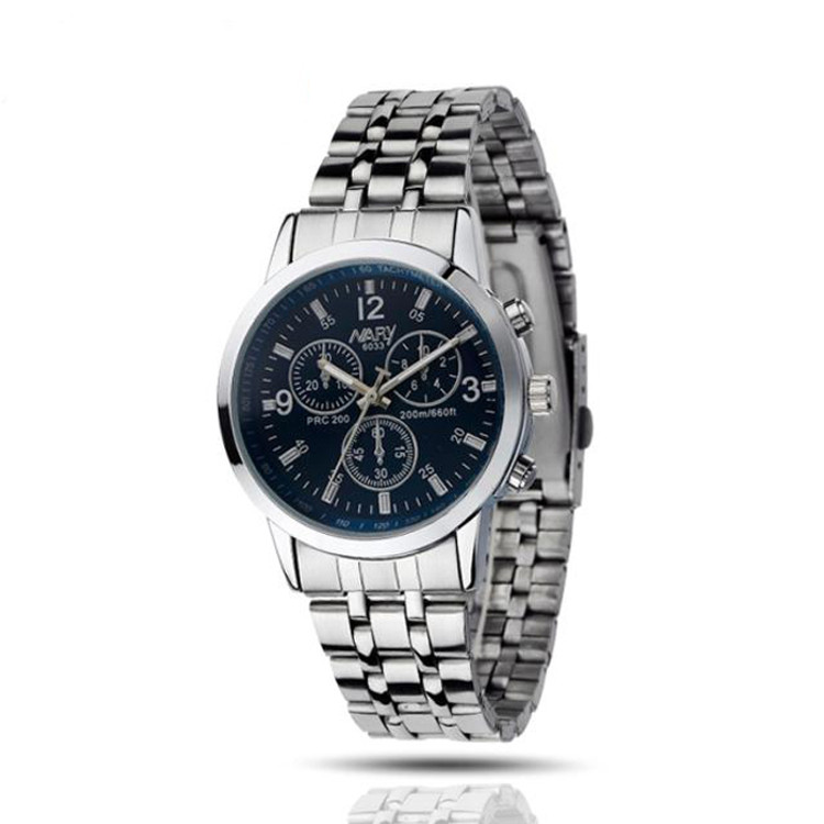 Stainless Steel Luxury Fashion Bling Womens Wrist Watch