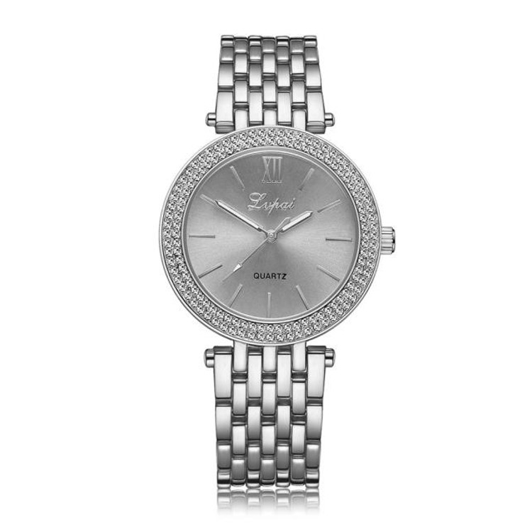 Double Diamond Bezel Watch