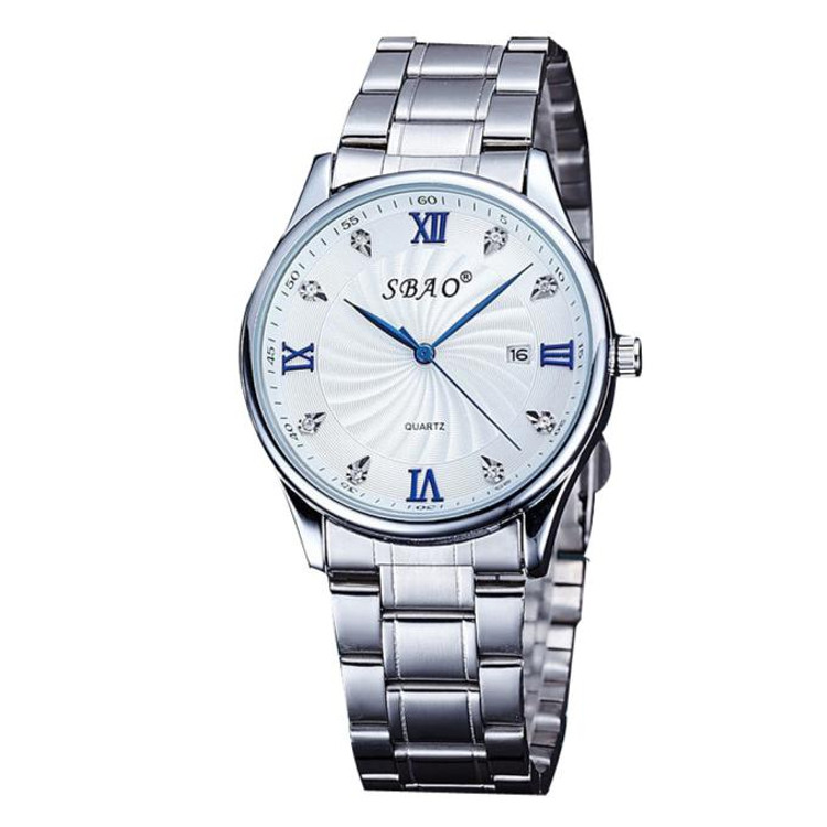 Stainless Steel Fashion Men's High Class Analog Wrist Watch