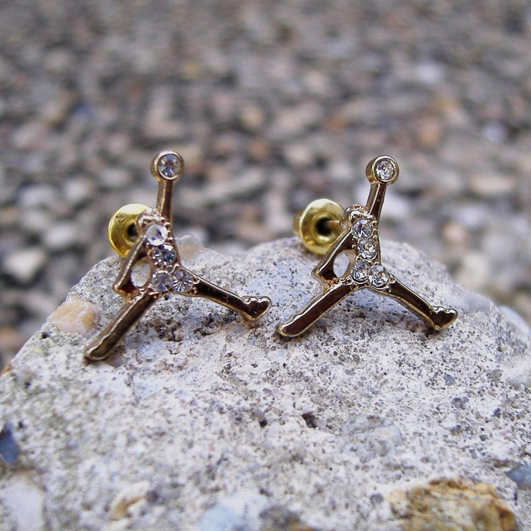 Jumpman Earrings