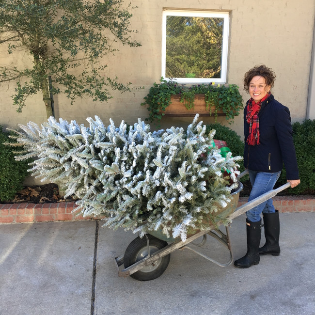 How to Flock a Christmas Tree