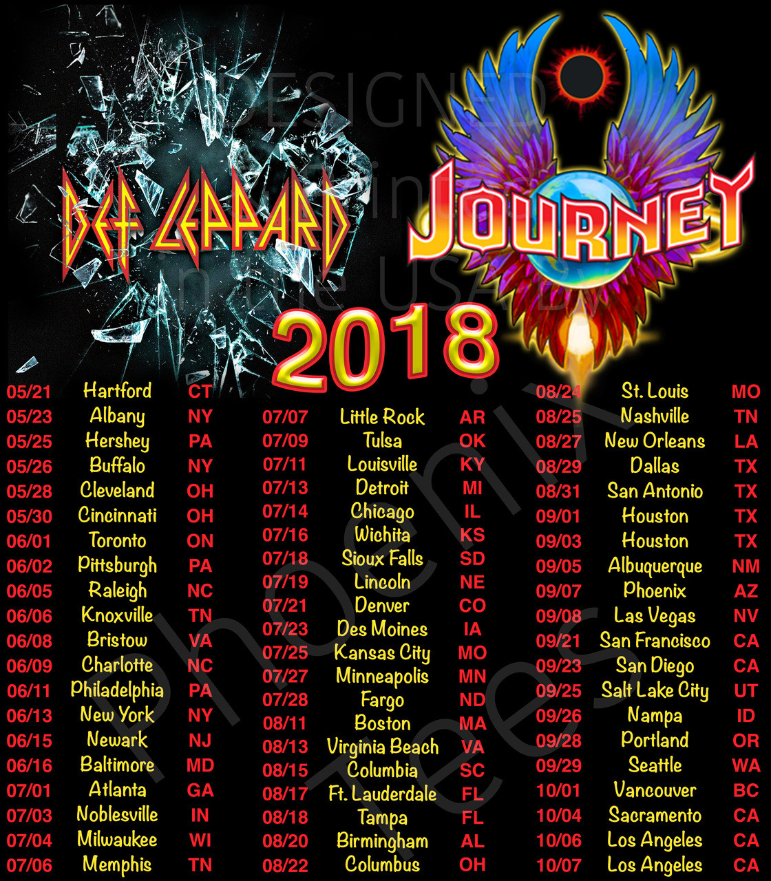 Def Leppard Tour Dates Def Leppard Tour Dates