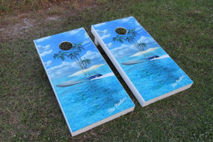 Cornhole Board Set - Custom Graphics
