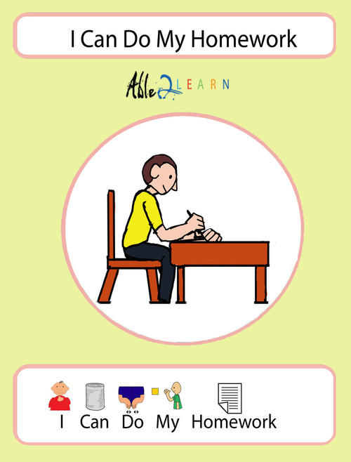 I write my homework