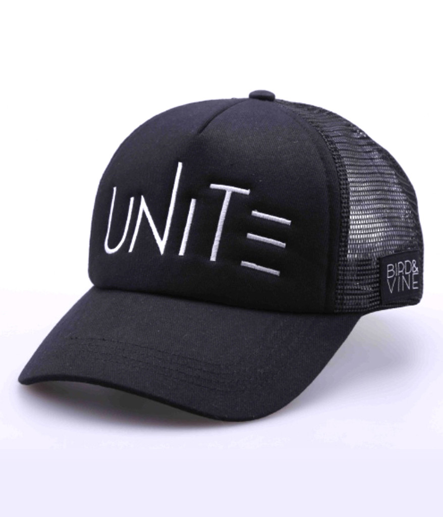 UNITE EMBROIDERED TRUCKER HAT