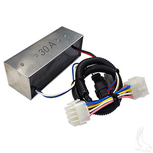 Golf Cart 36V-48V to 12V, 20 amp Voltage Reducer, Club Car Precedent 08.5+
