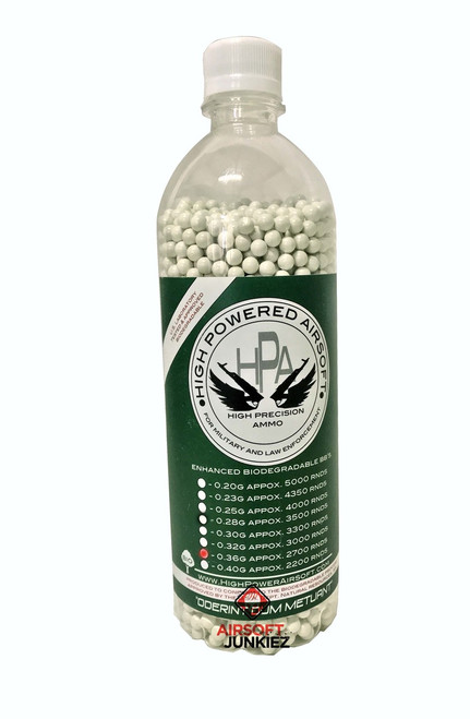.36g High Powered Airsoft BBs Bio -- 2700 count .36g High Powered Airsoft BBs Bio -- 2700 count