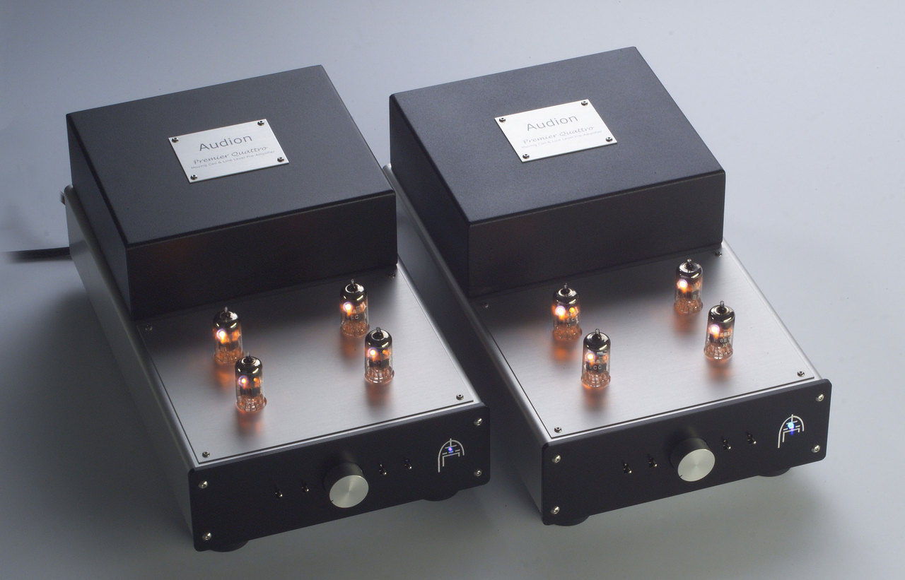 Audion Quattro preamplifier. Finest preamp ever made - Arthur Salvatore. Now at True Audiophile. Exclusive U.S. Importer for Audion tube equipment.