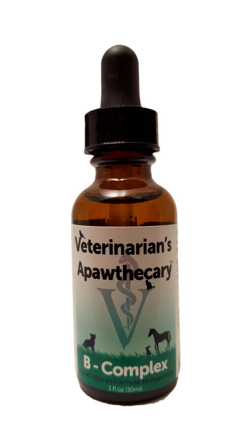 B Complex liquid vitamin for Dogs and Cats by Veterinarian's Apawthecary.