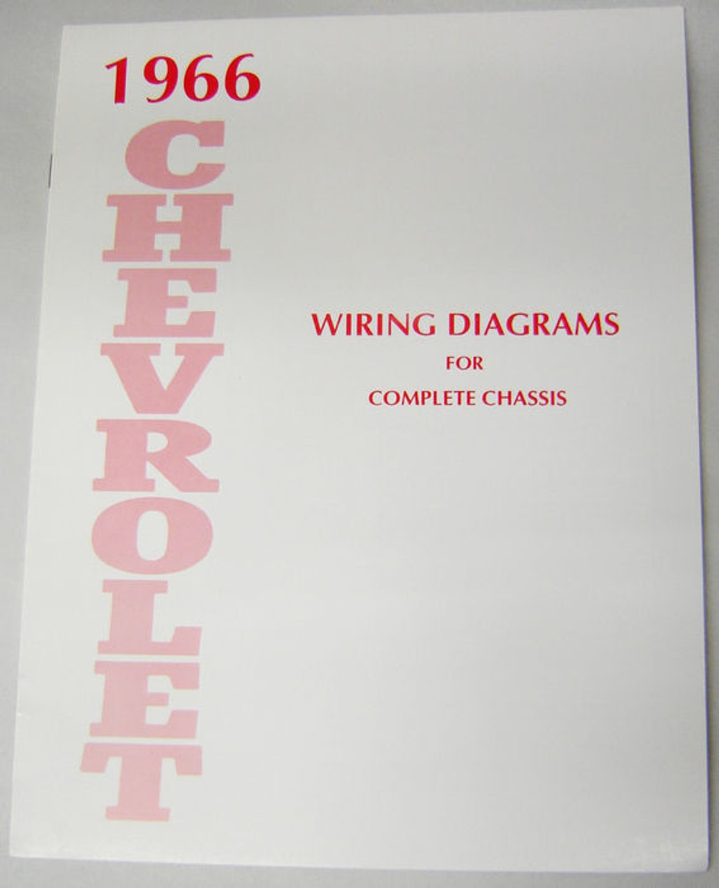 66 1966 Chevy Impala Electrical Wiring Diagram Manual