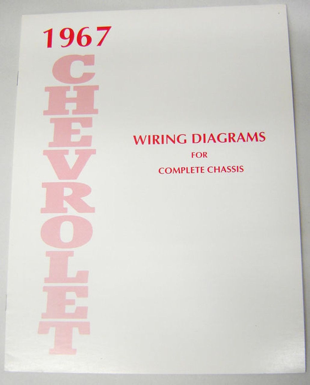67 1967 CHEVY IMPALA ELECTRICAL WIRING DIAGRAM MANUAL - I-5 Classic Chevy