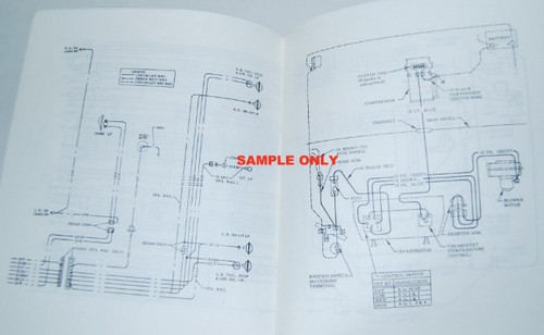 69 1969 Chevy Nova Electrical Wiring Diagram Manual