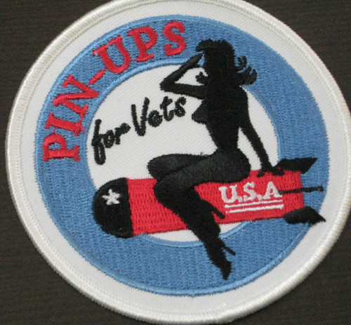 Pin-Ups For Vets Bomb Girl Patch Pin-Ups For Vets Bomb Girl Patch