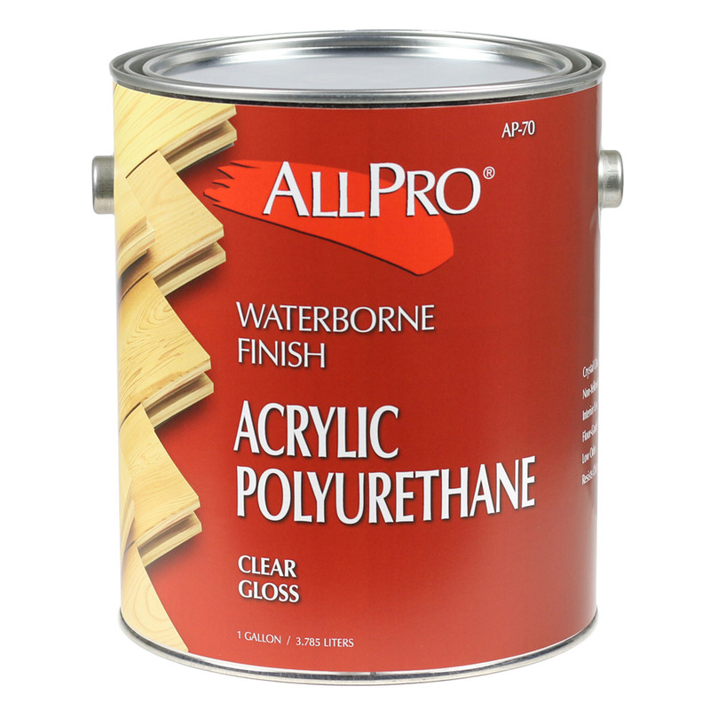 allpro acrylic waterborne polyurethane wood finish southern paint