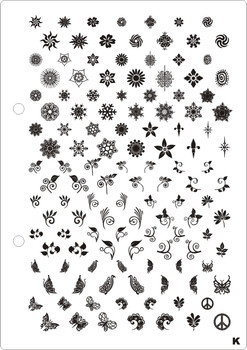 Snow flake XL image plate Snow flake XL image plate