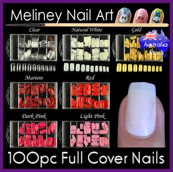 100pc full cover mid nails 100pc full cover mid nails