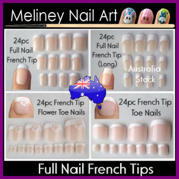24pc Full Nail French Tips 24pc Full Nail French Tips