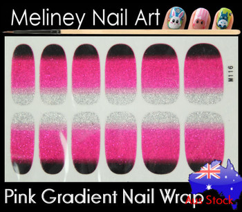 gradient pink nail wrap gradient pink nail wrap
