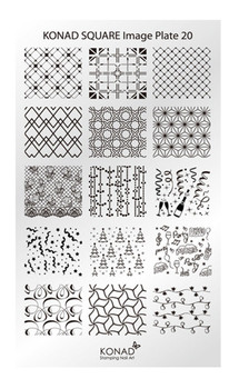 Konad Square Image Plate 20 Konad Square Image Plate 20