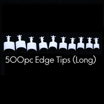 french edge tips long french edge tips long