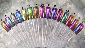 Duochrome Mirror Nail Flakes Duochrome Mirror Nail Flakes