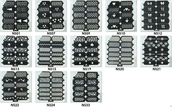 NS Nail Vinyl Set (13pc) NS Nail Vinyl Set (13pc)