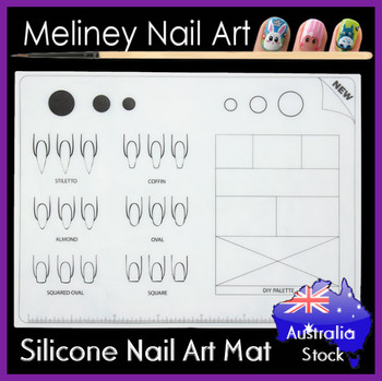 silicone nail art mat silicone nail art mat