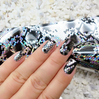 Snake Skin Holo Nail Foils Snake Skin Holo Nail Foils