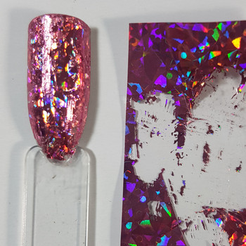 Pink Nail Art Transfer Foil Pink Nail Art Transfer Foil