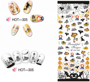 Halloween water decal sticker Halloween water decal sticker