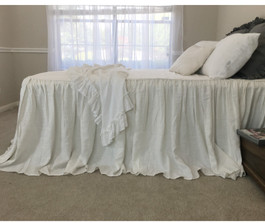 Soft white bedspread Soft white bedspread
