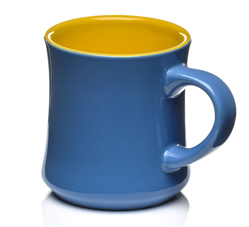 blue mug