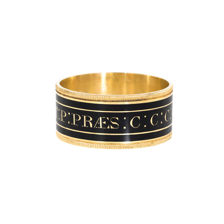 Antique George IV Mourning Ring