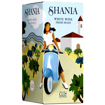 Shania White Wine Bag in a Box 3L Shania White Wine Bag in a Box 3L
