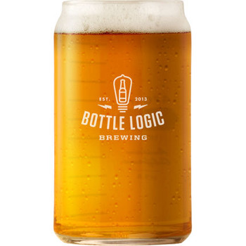 Bottle Logic Beaker Pint Glass Bottle Logic Beaker Pint Glass