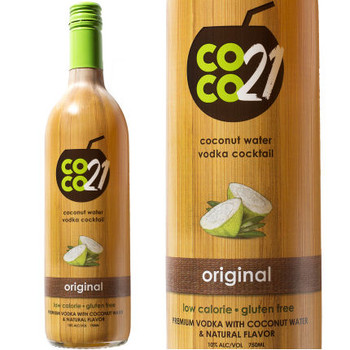 Coco21 Original Coconut Water Vodka Cocktail 750ml Coco21 Original Coconut Water Vodka Cocktail 750ml