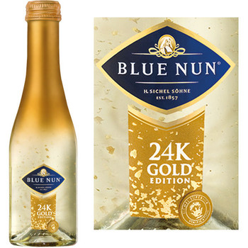 Blue Nun 22K Gold Edition Sparkling NV 187ml Blue Nun 22K Gold Edition Sparkling NV 187ml