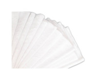 16"x16" 20 Pack Ultra Shine Edgeless Microfiber Towels White