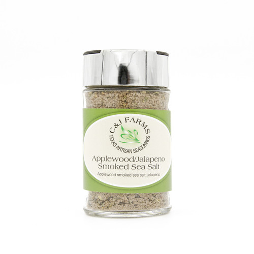 Applewood Smoked Sea Salt with Jalapeno Applewood Smoked Sea Salt with Jalapeno